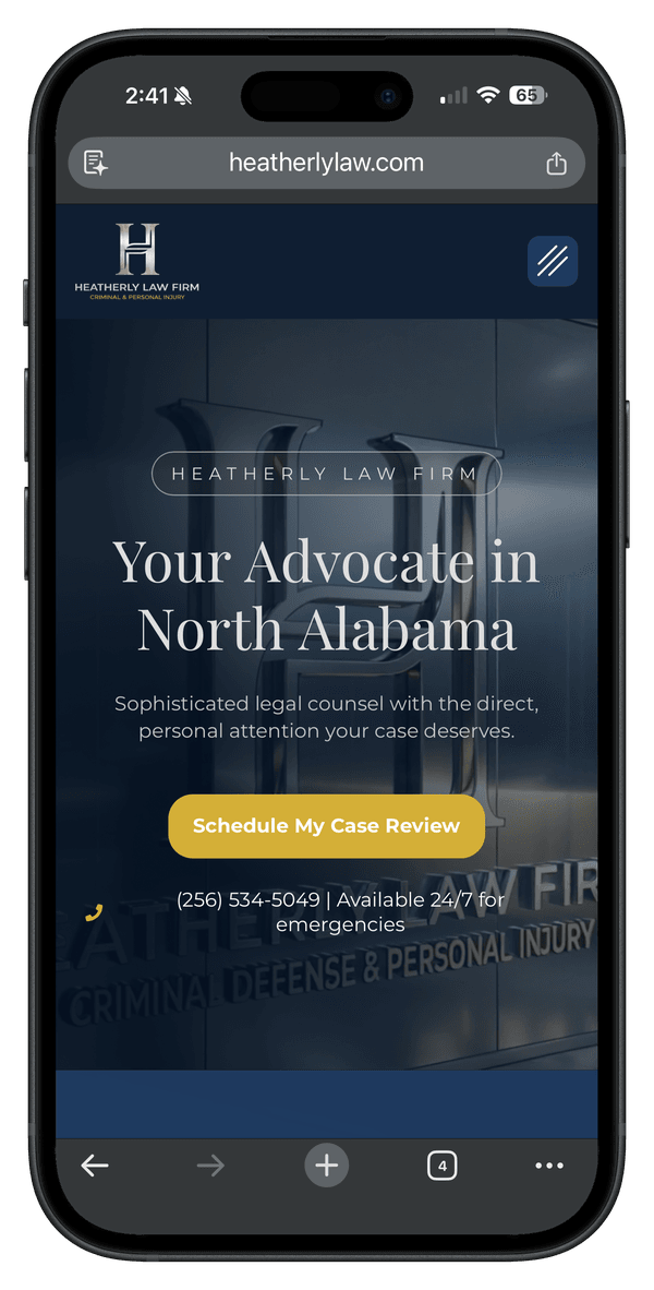 Mobile-responsive website design for Hattiesburg, Mississippi businesses