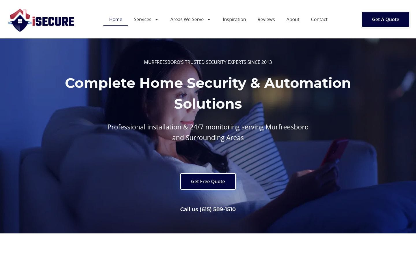 Google Map Pack ranking for security company — Hattiesburg Web Designer, Mississippi